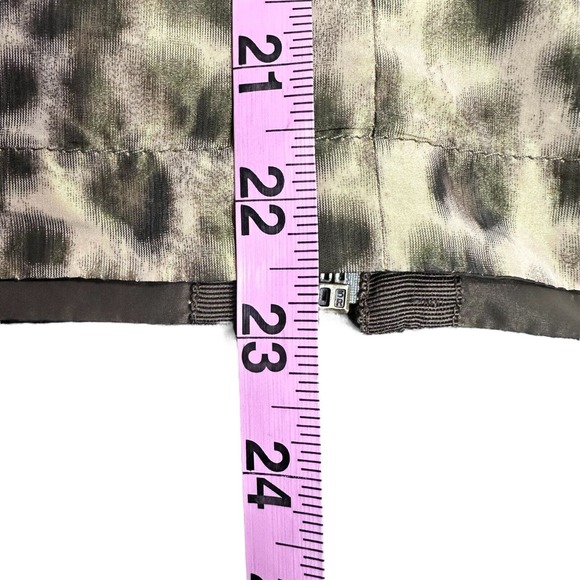 Lafayette 148 Reversible Jacket Womens Sz‎ 8 Brown Animal Print Windbreaker Coat - Picture 9 of 11